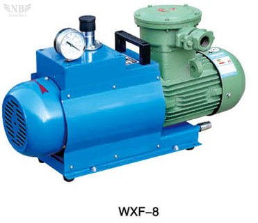 WXF-8 8L/s Anti-explosive oilless rotary vane vacuum pump