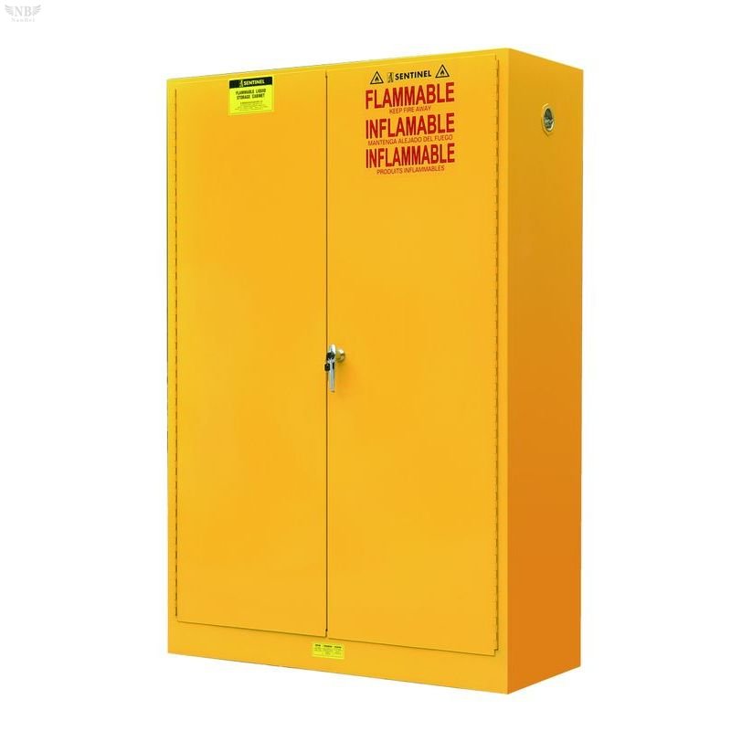 Flammable Material Industrial Safety Cabinets (Yellow)