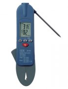 3 in 1 IR Thermometer with thermistor probe & Clamp